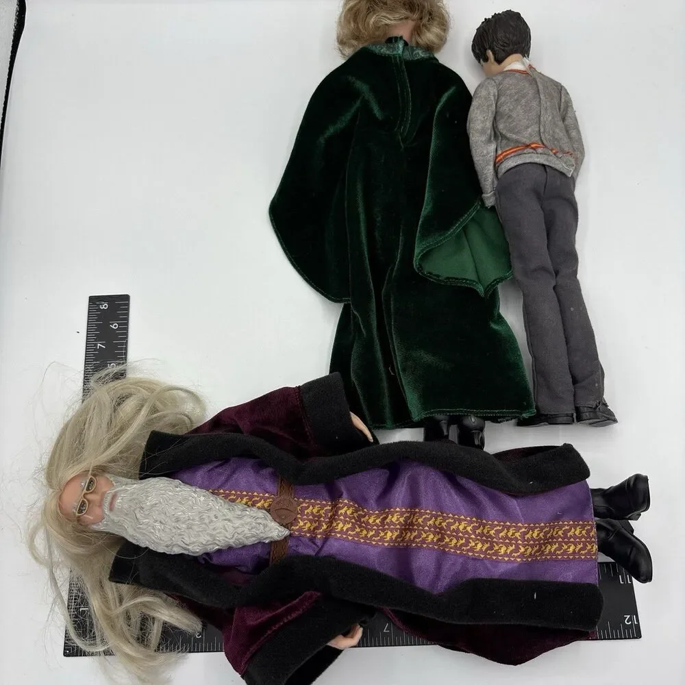 Mattel Harry Potter Figure Lot of 3 2018 Dolls Minerva McGonagall Dumbledore